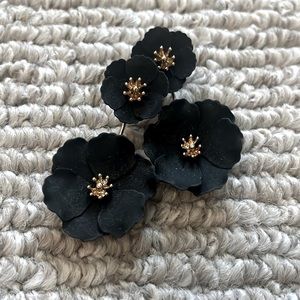 J. Crew Flower Earrings